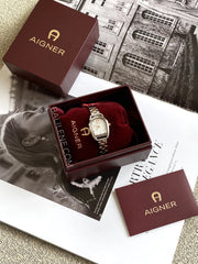 Aigner-Hermada-Two-Tone-Watch-Silver-Rosegold-balilene