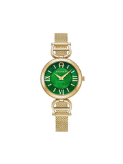 Aigner-Pavia-Stainless-Steel-Strap-Gold-Dial-Green
