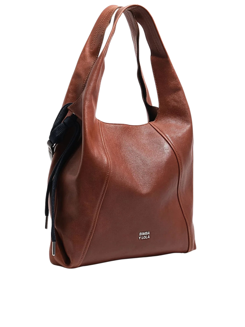 BYL-Large-Dark-Tan-Leather-Paper-Bag
