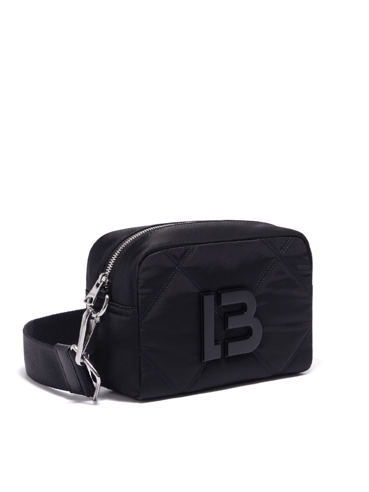 BYL Small Black Padded Nylon Crossbody Bag – Balilene