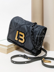 Bimba-Y-Lola-222BBIJ1J.T1000-Padded-Nylon-Crossbody-Bag-Black-Balilene-detail-depan
