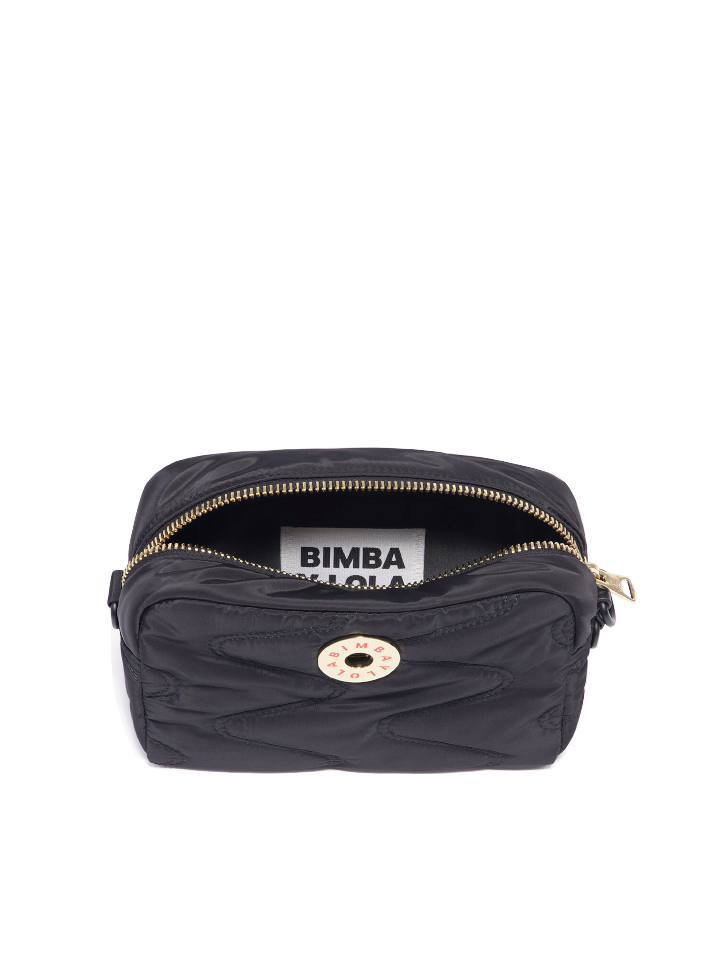 Caroline Hill Ibiza Small Pouch Black Nylon main image 1