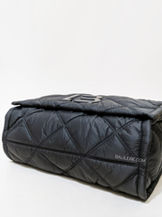 Bimba-Y-Lola-Large-Black-Padded-Nylon-Flap-Bag-Balilene-detail-bawah