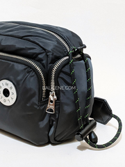 Bimba-Y-Lola-Medium-Anthracite-Nylon-Shoulder-Bag-Balilene-detail-samping