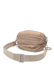 Bimba-Y-Lola-Nylon-Gathered-Medium-Crossbody-Bag-Camel-Balilene-belakang