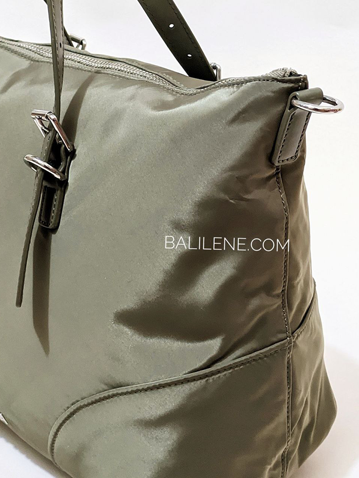 Bimba-Y-Lola-Nylon-Shopper-Large-Bag-Olive-detail-samping