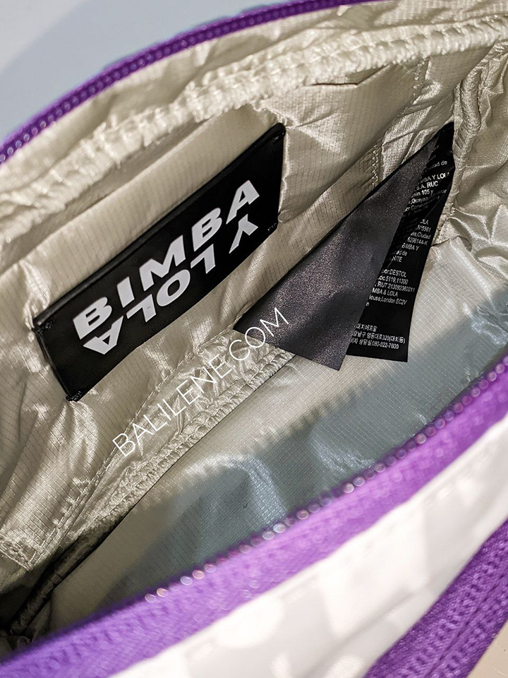 Bimba-Y-Lola-Nylon-Small-Shoulder-Bag-Gray-Multi-dalam