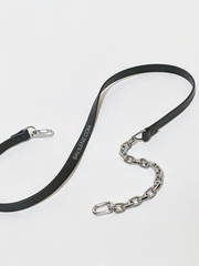 Bimba-Y-Lola-Small-Padded-Black-Nylon-Barrel-Bag-Balilene-detail-strap_