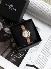 Coach-14504331-Chelsea-Pink-Stainless-Steel-Strap-Watch-balilene