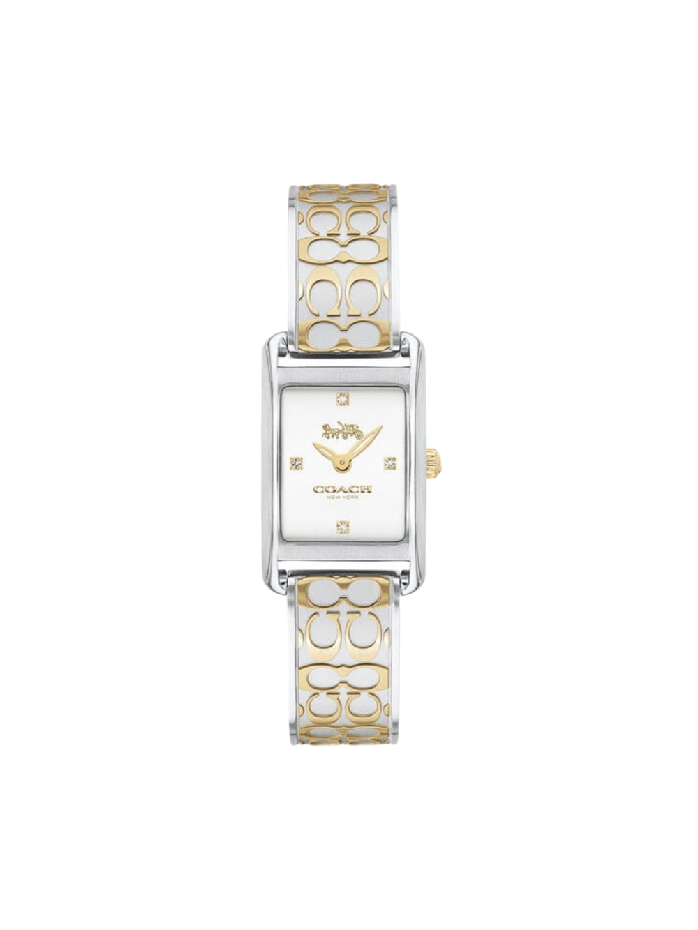 Coach-Allie-Two-Tone-Stainless-Steel-Silver-Gold-Watch