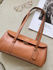 Coach-Bridget-Flap-Shoulder-Bag-Tan-balilene