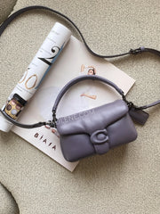 Coach Pillow Tabby Shoulder Bag 18 Vintage Purple