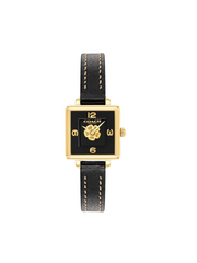 Coach-Cass-Ladies-Dial-Leather-Strap-Black