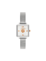 Coach-Cass-Ladies-Dial-Stainless-Steel-Strap-Watch-Silver