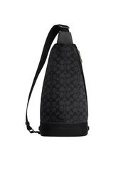 Coach-Dominic-Sling-Pack-In-Signature-Canvas-Charcoal-Black