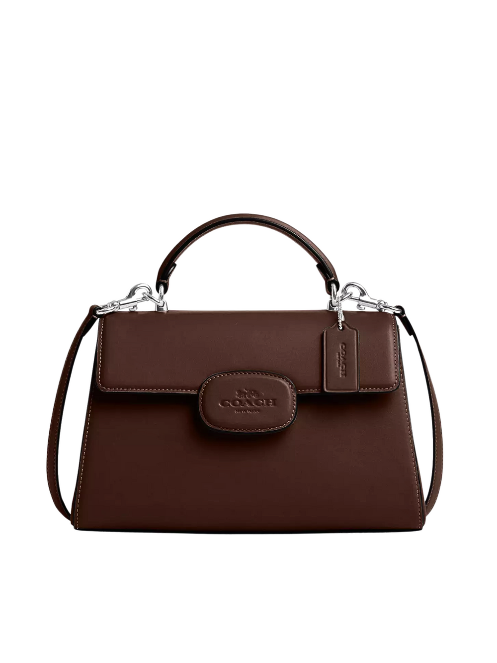 Coach-Eliza-Top-Handle-Bag-Maple