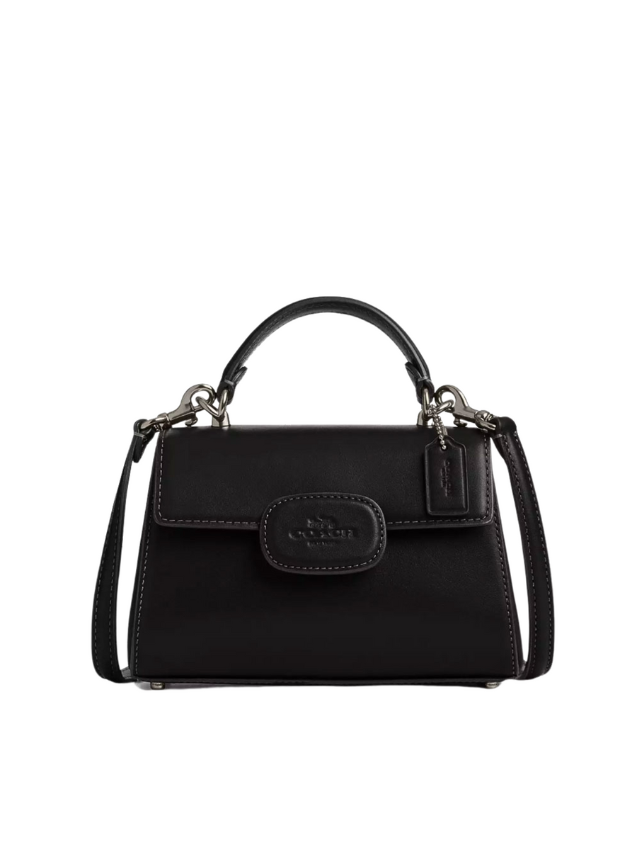 Coach Eliza Mini Top Handle Bag Black – Balilene