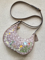 Coach-Emily-Shoulder-Bag-In-Signature-Jacquard-With-Floral-Embroidery-Oak-Multi-balilene