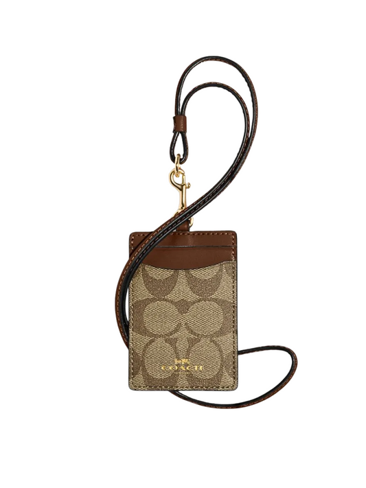 Coach-F63274-Id-Lanyard-In-Signature-Canvas-Khaki-Saddle
