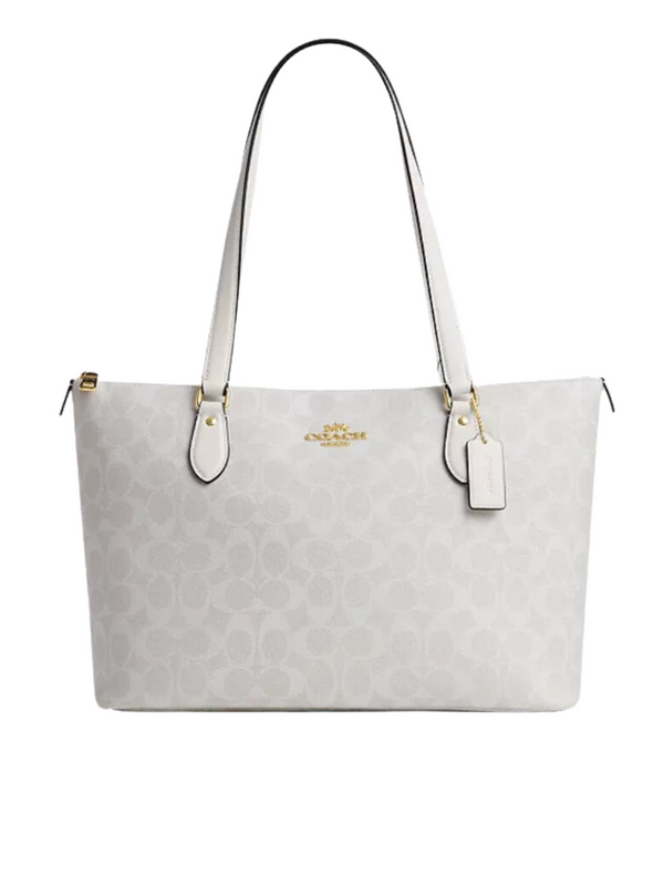 Canvas coach tote best sale