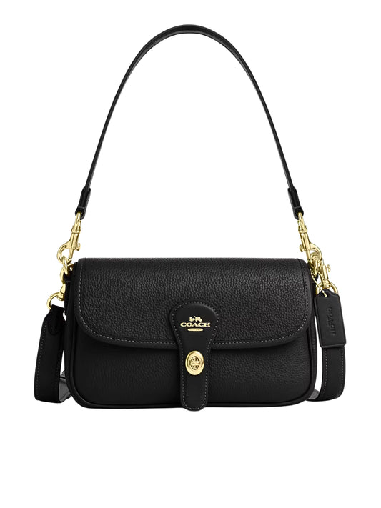 Coach-Hadley-Shoulder-Bag-Black