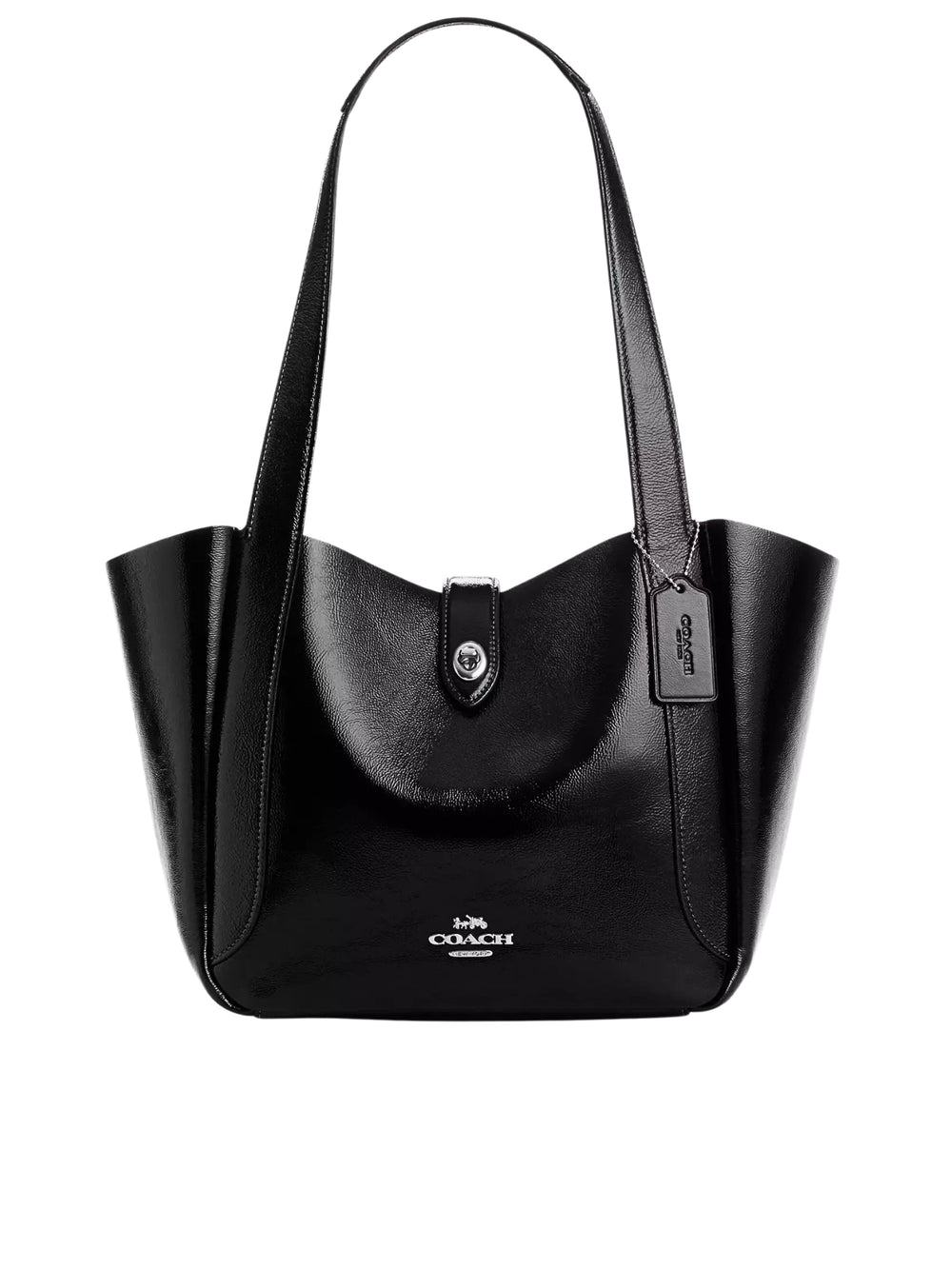 Coach-Hadley-Turnlock-Tote-Bag-Black