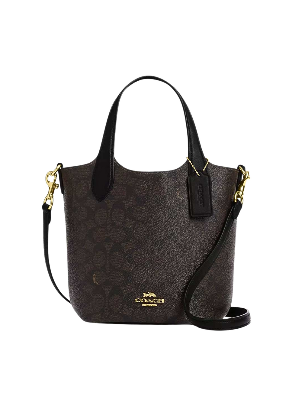 Coach-Hanna-Bucket-Bag-In-Signature-Canvas-Walnut-Black