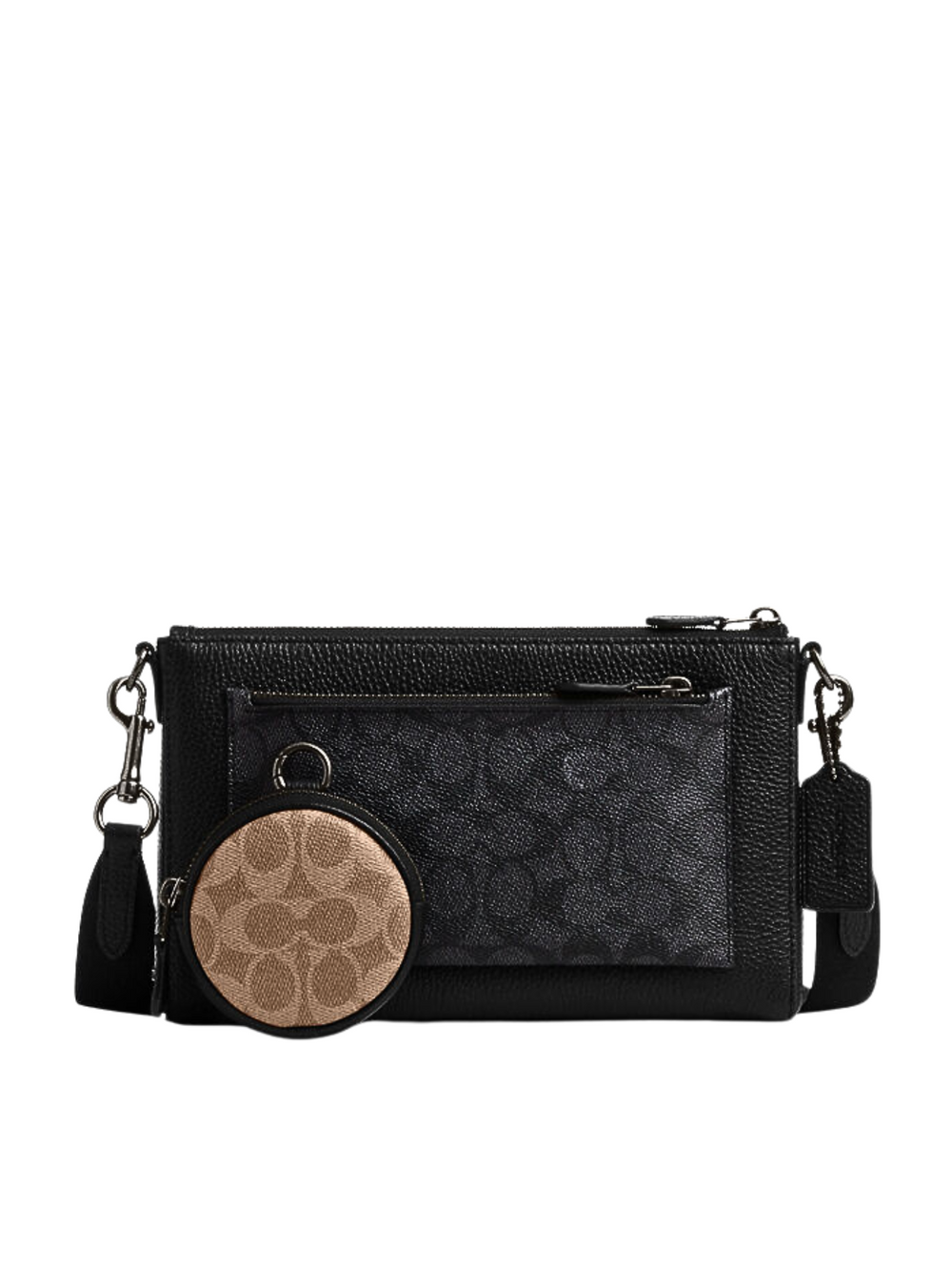 Coach-Holden-Crossbody-In-Blocked-Signature-Canvas-Charcoal-Tan-Black