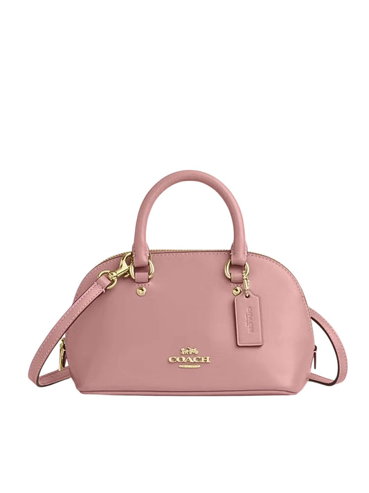 Coach-Lara-Mini-Satchel-Bag-Pink-Petal