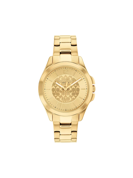 Coach-Libby-37-mm-Stainless-Steel-Watch-Gold