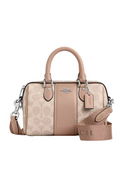 Coach-Mini-Rowan-Crossbody-In-Signature-Canvas-With-Stripe-Sand-Taupe