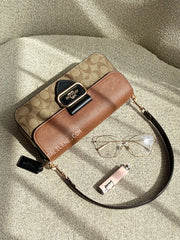 Coach-Morgan-Shoulder-Bag-In-Colorblock-Signature-Canvas-Khaki-Multi-balilene