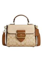 Coach-Morgan-Top-Handle-Bag-In-Blocked-Signature-Canvas-Light-KhakiKhaki-Multi