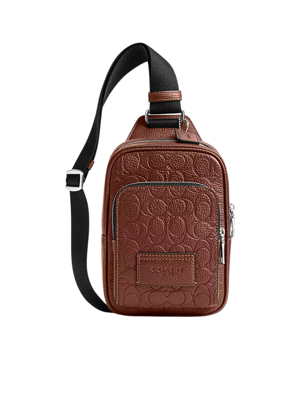 Coach-Racer-Sling-Pack-In-Signature-Leather-Vintage-Brown