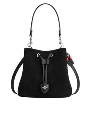 Coach-Rowan-Bucket-Bag-With-Cherry-Charm-Black