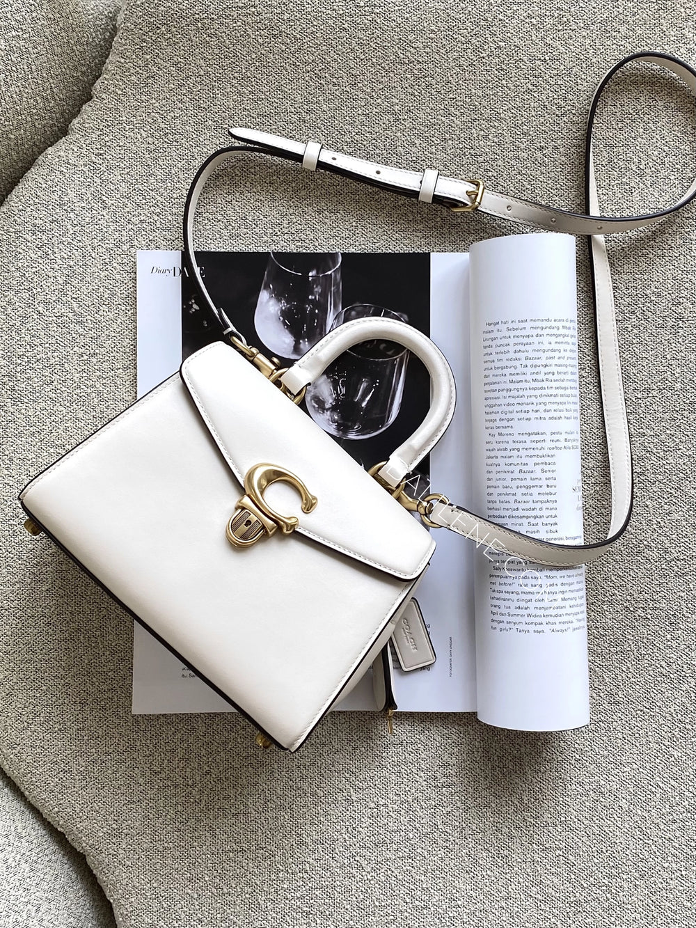 Coach-Sammy-21-Top-Handle-Bag-Chalk-balilene