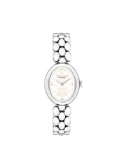 Coach-Sammy-In-Signature-White-Dial-Silver-Strap-Stainless-Steel-Watch