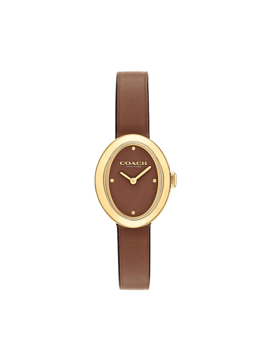 Coach-Sammy-Quartz-Gold-Case-Brown-Leather-Strap-Watch