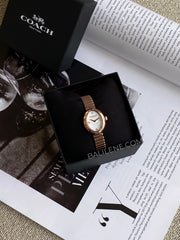 Coach-Sammy-Quartz-Rose-Gold-Tone-Stainless-Steel-Watch-balilene