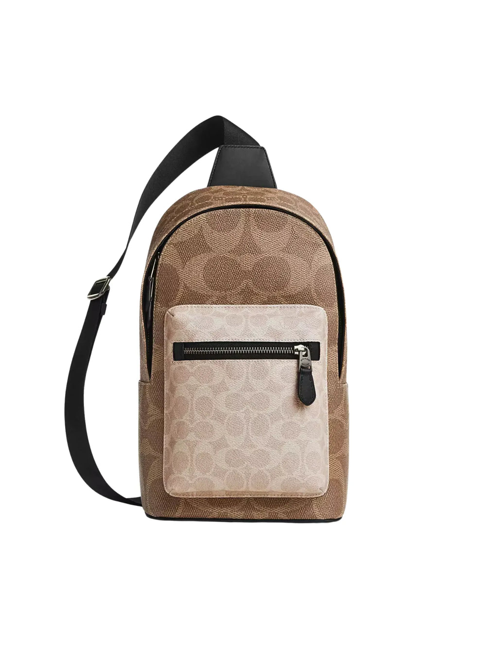 Coach-West-Pack-In-Blocked-Signature-Canvas-Sand-Tan