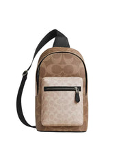 Coach-West-Pack-In-Blocked-Signature-Canvas-Sand-Tan