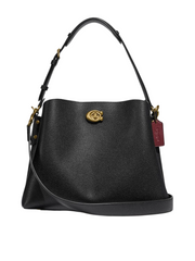 Coach-Willow-Shoulder-Bag-Black