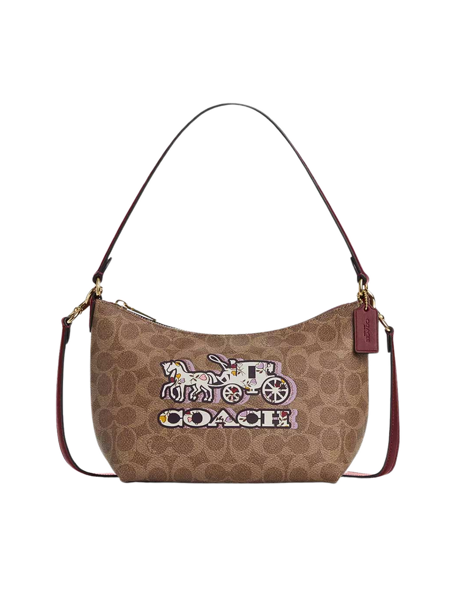 Jes Hobo Coach Outlet Jes Coach Jes Hobo Bag Signature Canvas