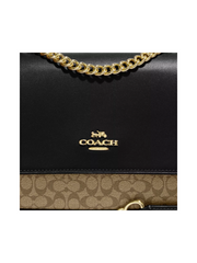 Detail-Coach-Klare-Crossbody-Bag-In-Micro-Signature-Canvas-KhakiBlack