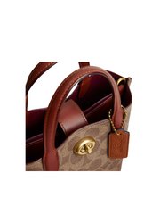 Detail-Coach-Willow-Tote-16-In-Signature-Canvas-Tan-Rust