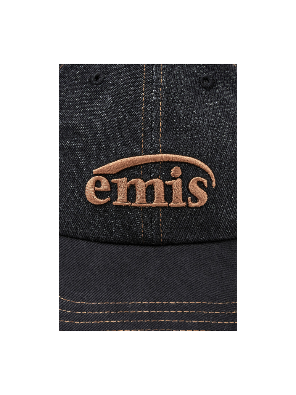 Detail-Emis-Washed-Denim-Ball-Cap-GrayBlack