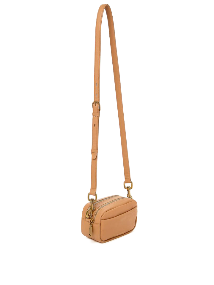 Etienne Aigner Adeline Mini Camera Crossbody Biscuit Balilene