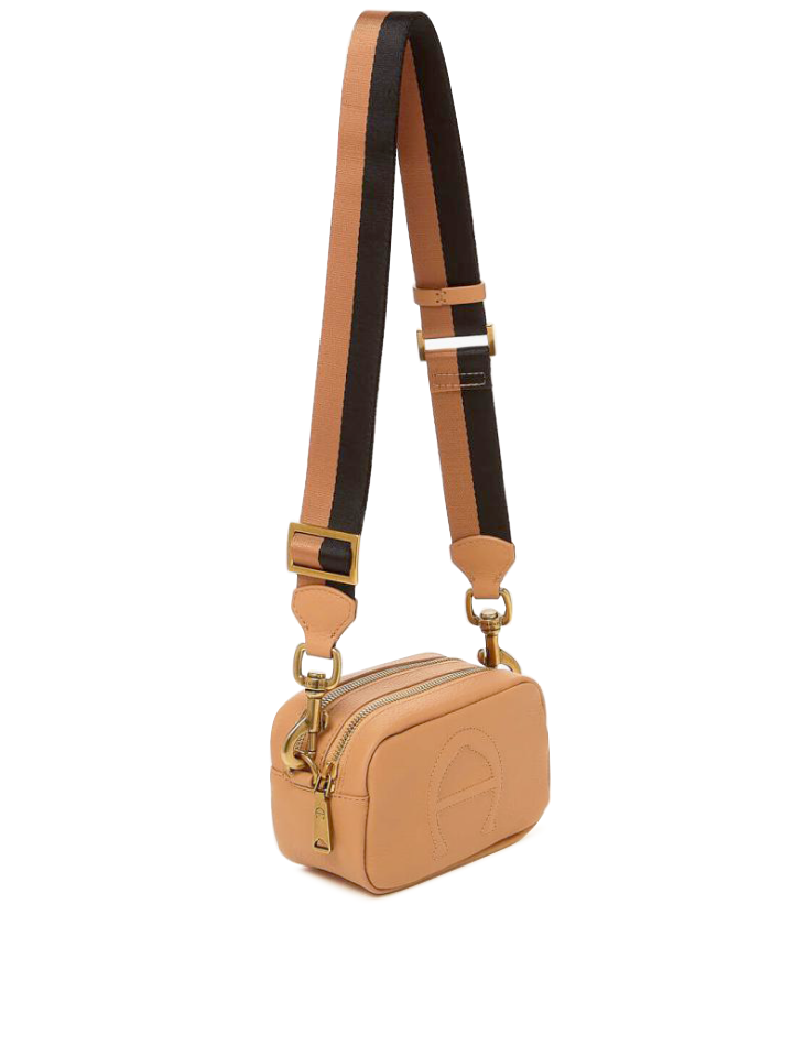 Etienne Aigner Adeline Mini Camera Crossbody Biscuit