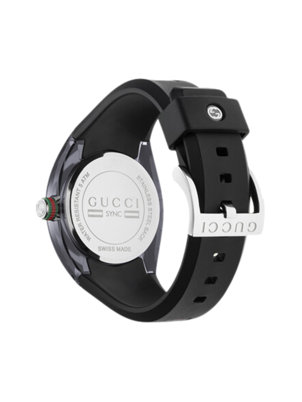 Gambar-Dalam-Gucci-Sync-Stainless-Steel-Rubber-Strap-Watch