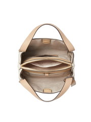 Gambar-Dalam-Kate-Spade-Knott-Medium-Crossbody-Tote-Colorblocked-Beige-White